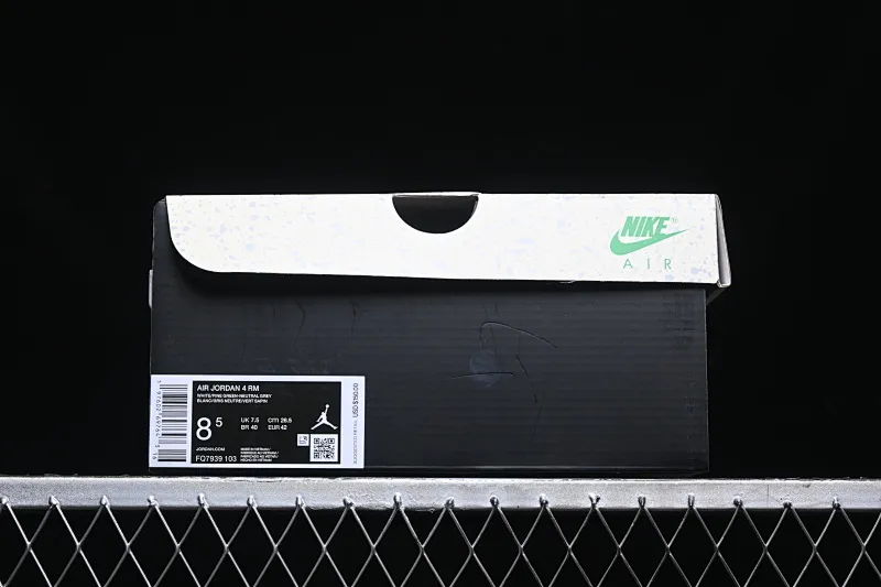 All categories Air Jordan Jordan series basketball shoes Air Jordan 4 Air Jordan 4 "Remastered" AJ4 Joe 4 remake raw rubber white and green FQ7939-103